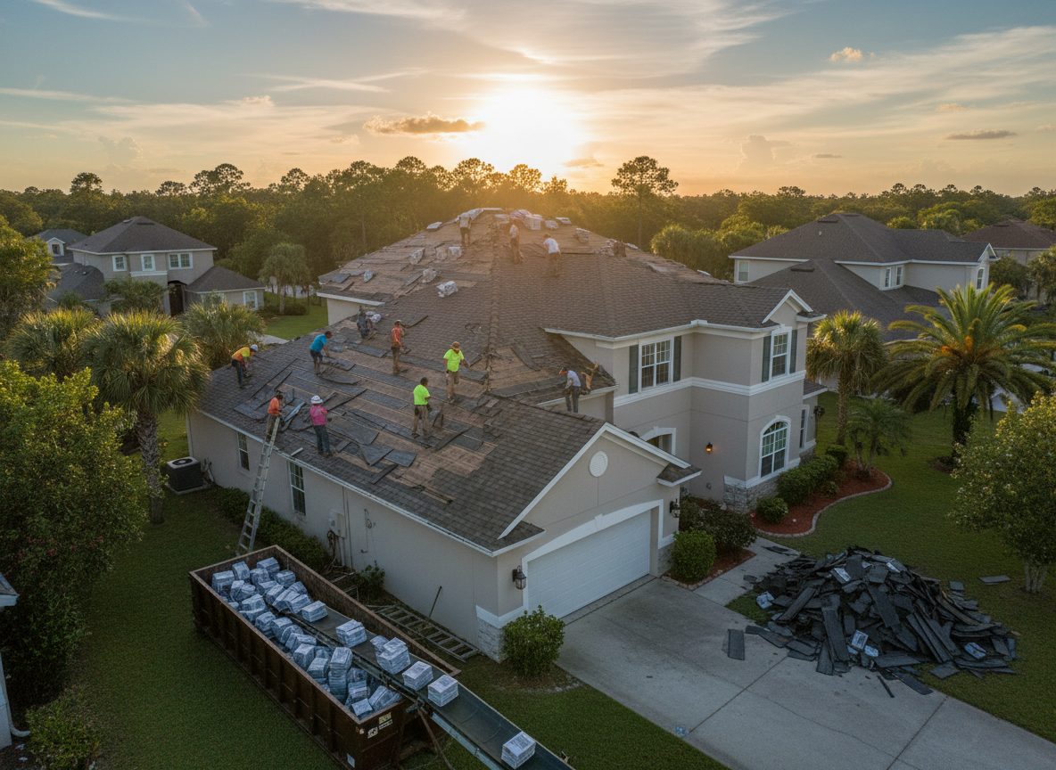 Roof Replacement in Jacksonville, FL